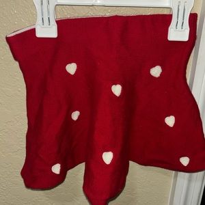 H&M kids heart skirt